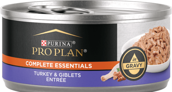 Purina Pro Plan Complete Essentials Turkey & Giblets Entrée In Gravy
